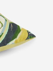 Bright Green Leaf 50 x 50cm Cushion - Image 2 of 4