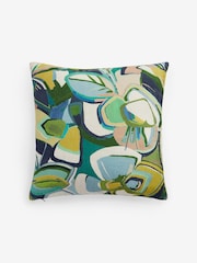 Bright Green Leaf 50 x 50cm Cushion - Image 3 of 4