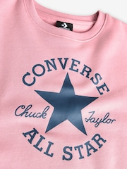 Converse Blue Crew and Leggings Set - Image 6 of 7