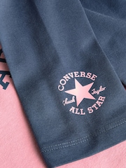 Converse Blue Crew and Leggings Set - Image 7 of 7