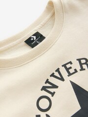 Converse Cream Crew and Leggings Set - Image 7 of 7