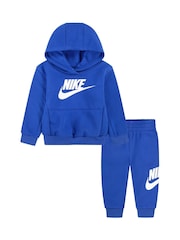 Синий - Nike Грудной возраст Club Fleece спортивный костюм - Изображение 1 из 5