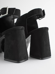 Черный - Туфли на платформе со сборками Forever Comfort® - Image 10 of 10