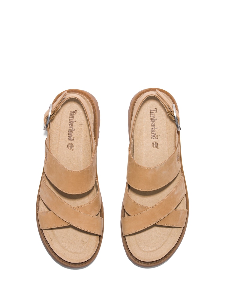 Timberland Clairemont Way Cross Strap Sandals - Image 6 of 7