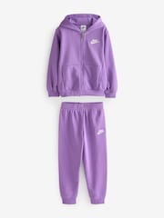 Fioletowy - Dres dla małych dzieci Nike Club - Obraz 1 z 6