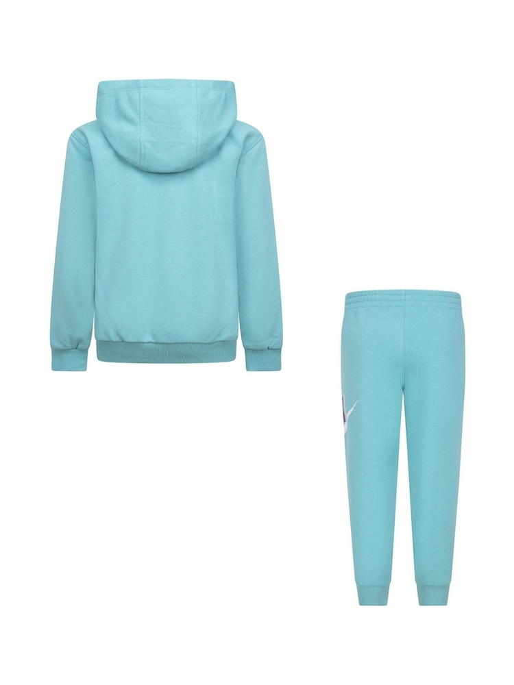Зеленый - Nike Грудной возраст Club Fleece спортивный костюм - Изображение 2 из 7