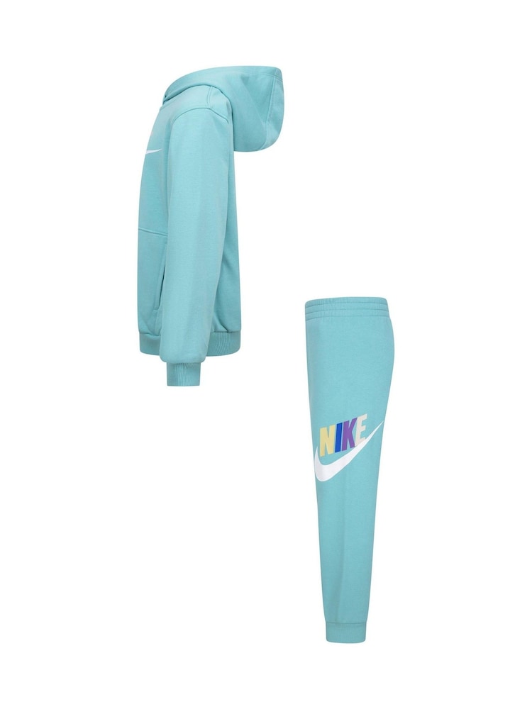 Nike Green Infant Club Fleece Tracksuit - Image 3 of 7