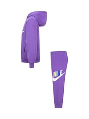 Jasnofioletowy - Dziecięcy dres Nike Club Fleece - Image 3 of 7