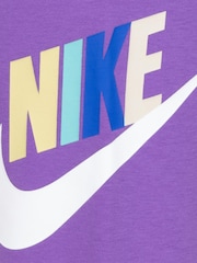 Jasnofioletowy - Dziecięcy dres Nike Club Fleece - Image 6 of 7