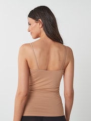 Nude/Dark Nude Lace Trim Vests 2 Pack - Image 3 of 8