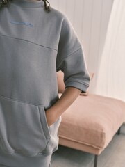 Grey Utility Short Sleeve Sweat and Shorts Set (3-16yrs) - Image 3 of 8