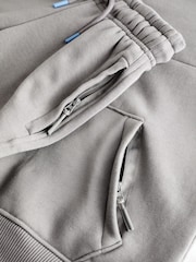 Grey Utility Short Sleeve Sweat and Shorts Set (3-16yrs) - Image 7 of 8