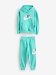 Zelená - Tepláková súprava Nike Little Kids Club Flísová - Obrázok 1 z 1