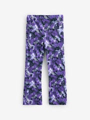 Nike Purple Little Kids Ruffle Sweatshirt and Flared Leggings Set - Image 3 of 5