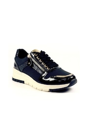 Lunar Sammy Faux Leather Trainers - Image 3 of 8