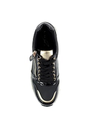 Lunar Sammy Faux Leather Trainers - Image 7 of 8