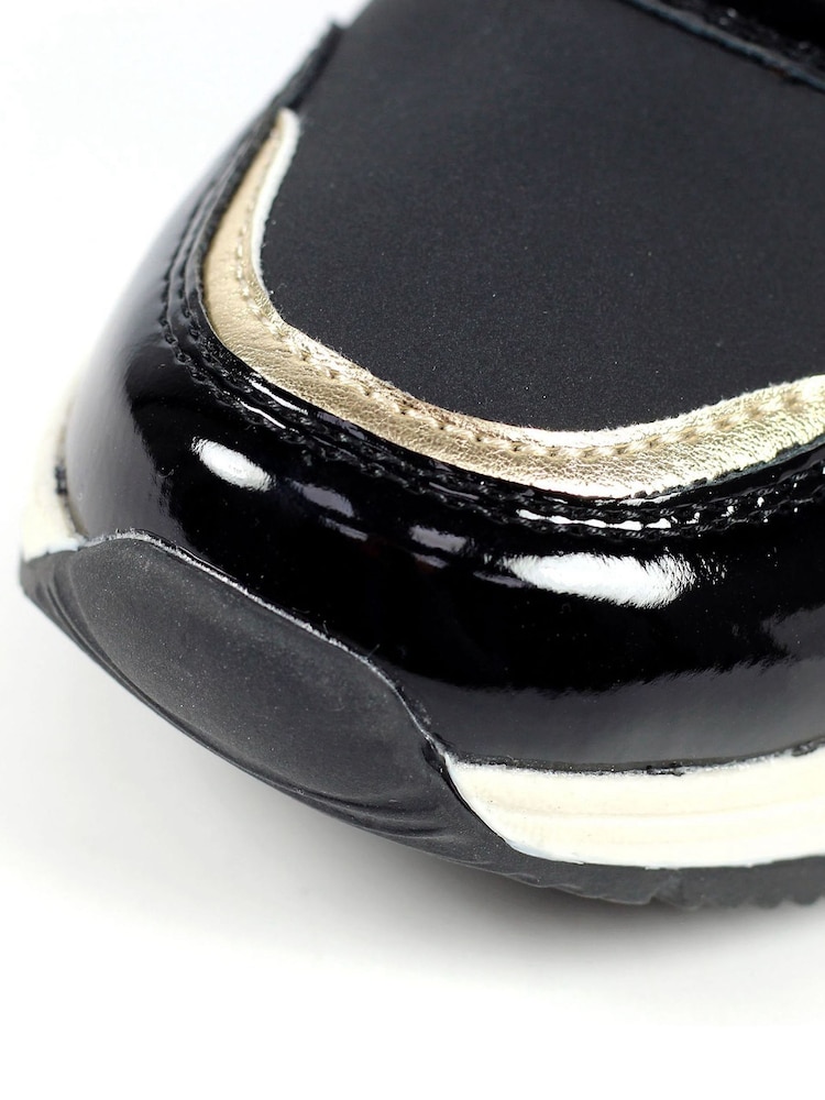 Lunar Sammy Faux Leather Trainers - Image 8 of 8