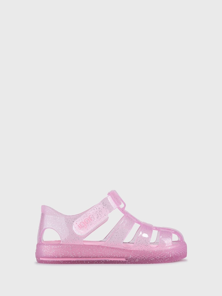 Igor Clear Star Glitter Transparent Sandals - Image 2 of 4