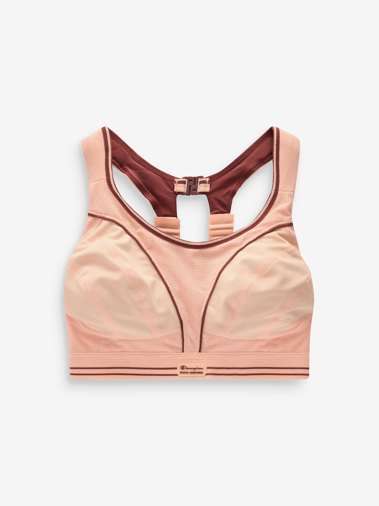 Shock Absorber Peach rožnata Ultimate tek Non Wired Sports nedrčki - Slika 2 iz 2
