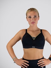 Shock Absorber Active Shape Support Padded Black Sports Bra - Image 1 of 4