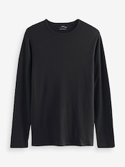 Black/White 2 Pack Thermal Long Sleeve Top - Image 9 of 12