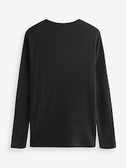 Black/White 2 Pack Thermal Long Sleeve Top - Image 10 of 12
