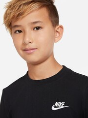 Schwarz - Nike Futura Langärmeliges Shirt - Bild 4 von 7