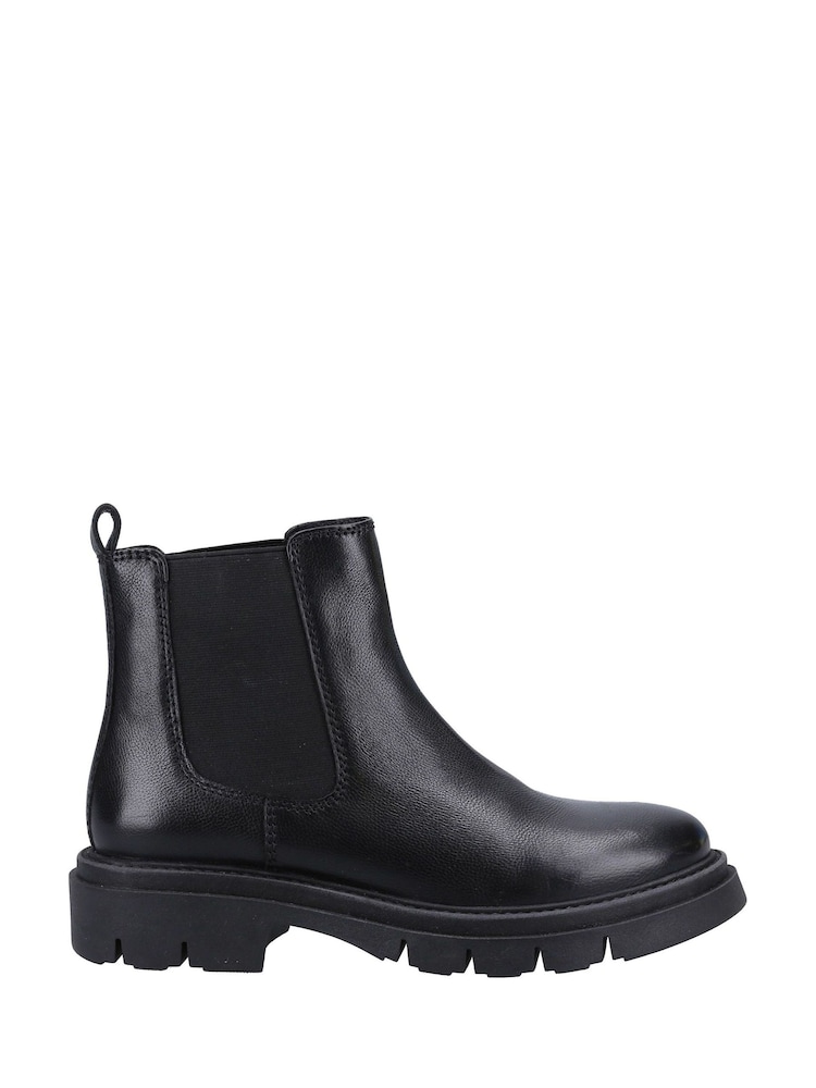 Schwarz - Hush Puppies Raya Chelsea-Stiefel - Bild 1 von 4 Schwarz - Hush Puppies Raya Chelsea-Stiefel - Bild 1 von 4