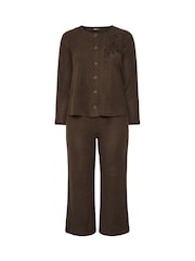 Yours Curve Soft Touch Top & Joggers Set - Imagen 6 de 7