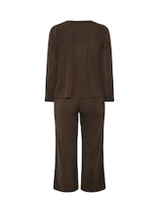 Yours Curve Soft Touch Top & Joggers Set - Imagen 7 de 7