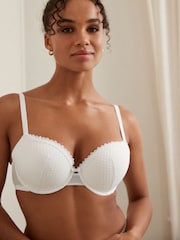 Розовый/белый - Embroidered Bras 2 Pack A-E - Изображение 7 из 13