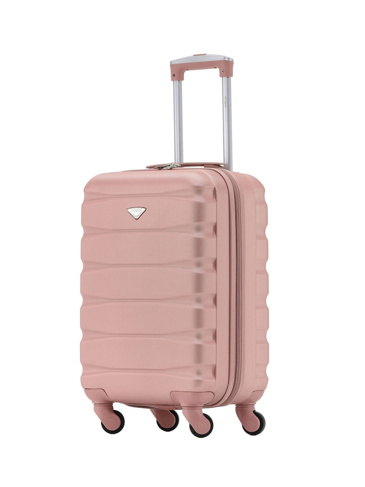 Flight Knight 56x36x23cm 4 Wheel ABS Hard Case Cabin Carry On Hand Luggage - Image 1 of 7
