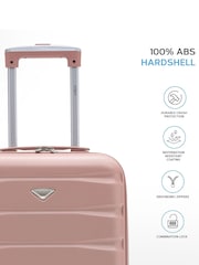 Flight Knight 56x36x23cm 4 Wheel ABS Hard Case Cabin Carry On Hand Luggage - Image 3 of 7