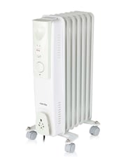 Warmlite White 1500W 7 fin Oil Filled Radiator - Image 1 of 5