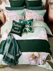 Ted Baker Green Cocktails  Dreams 100% Cotton Cushion - Image 3 of 5