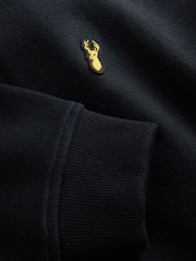 Black Stag Overhead Hoodie (3-16yrs) - Image 3 of 4