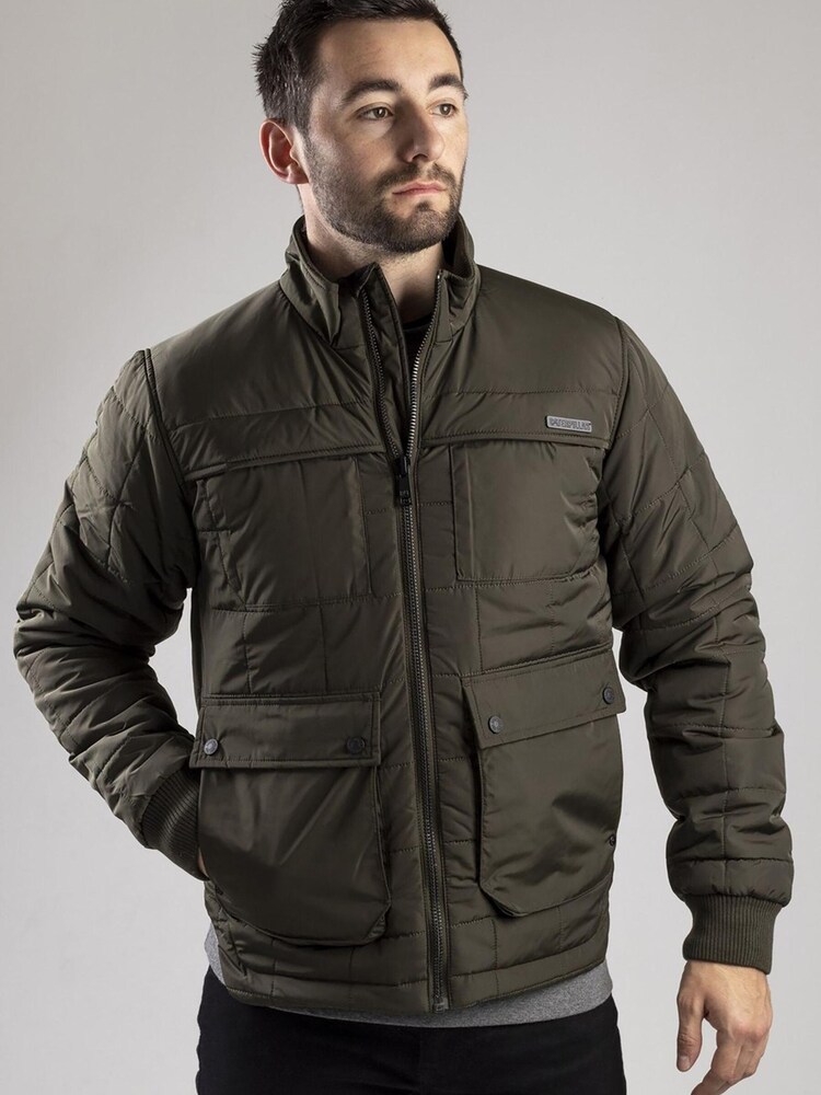 Caterpillar Green Terrain Jacket - Image 1 of 7 Caterpillar Green Terrain Jacket - Image 1 of 7
