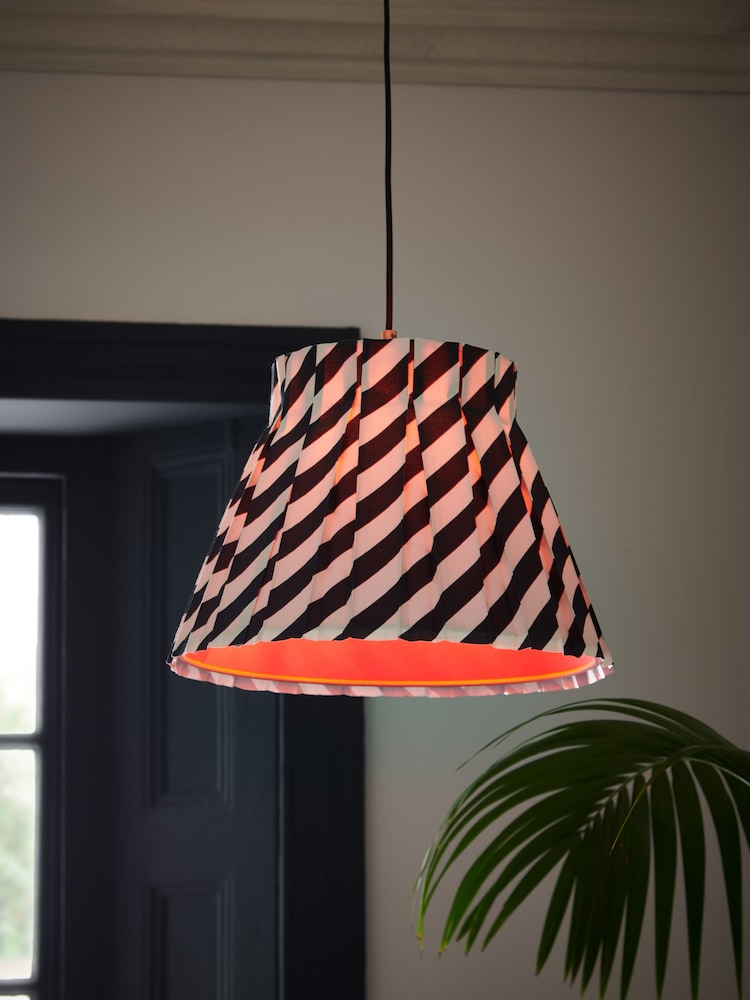 Rockett St George Sand/Black Stripe 35cm Easyfit Shade - Image 1 of 5