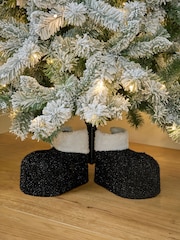 White Snowy Lit Gonk 6ft Christmas Tree - Image 5 of 6