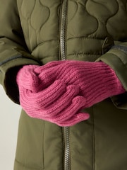 Regatta Pink Thermal Gloves Accessory Set 2 Pack - Image 5 of 8