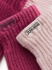 Regatta Pink Thermal Gloves Accessory Set 2 Pack - Image 8 of 8