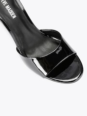 Steve Madden Black Kendrix Heeled Leather Sandals - Image 4 of 5