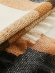 Regatta Brown Check Scarf - Image 4 of 4