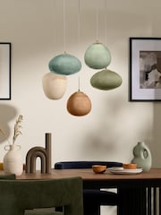 MADE.COM Green Adrianne 5 Light Cluster Pendant Ceiling Light - Image 1 of 3