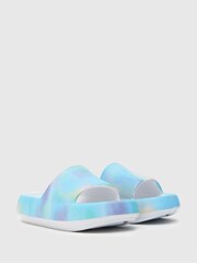 Schuh Tani Blue Sliders - Image 2 of 4