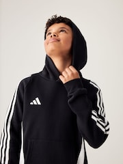 Negro/Blanco - Sudadera con capucha Tiro 24 de adidas - Imagen 7 de 16