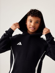 Negro/Blanco - Sudadera con capucha Tiro 24 de adidas - Imagen 9 de 16