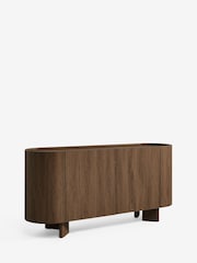 Dark Natural Nomad Oak Effect Large Sideboard - Image 9 of 10