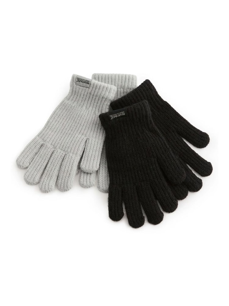 Regatta Black Thermal Gloves Accessory Set 2 Pack - Image 1 of 8