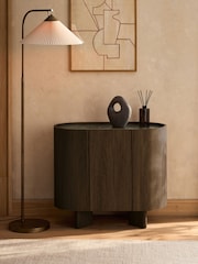 Dark Natural Nomad Oak Effect Small Sideboard - Image 1 of 10